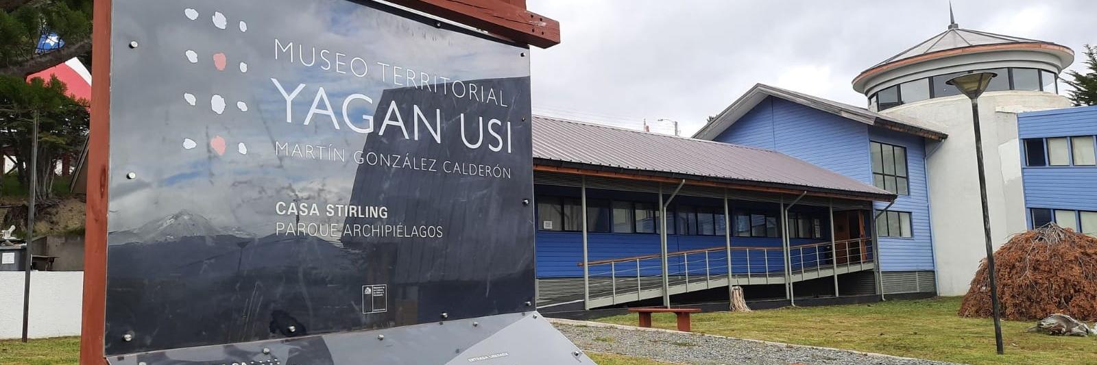 Frontis del Museo Territorial Yagan Usi - Martín González Calderón.